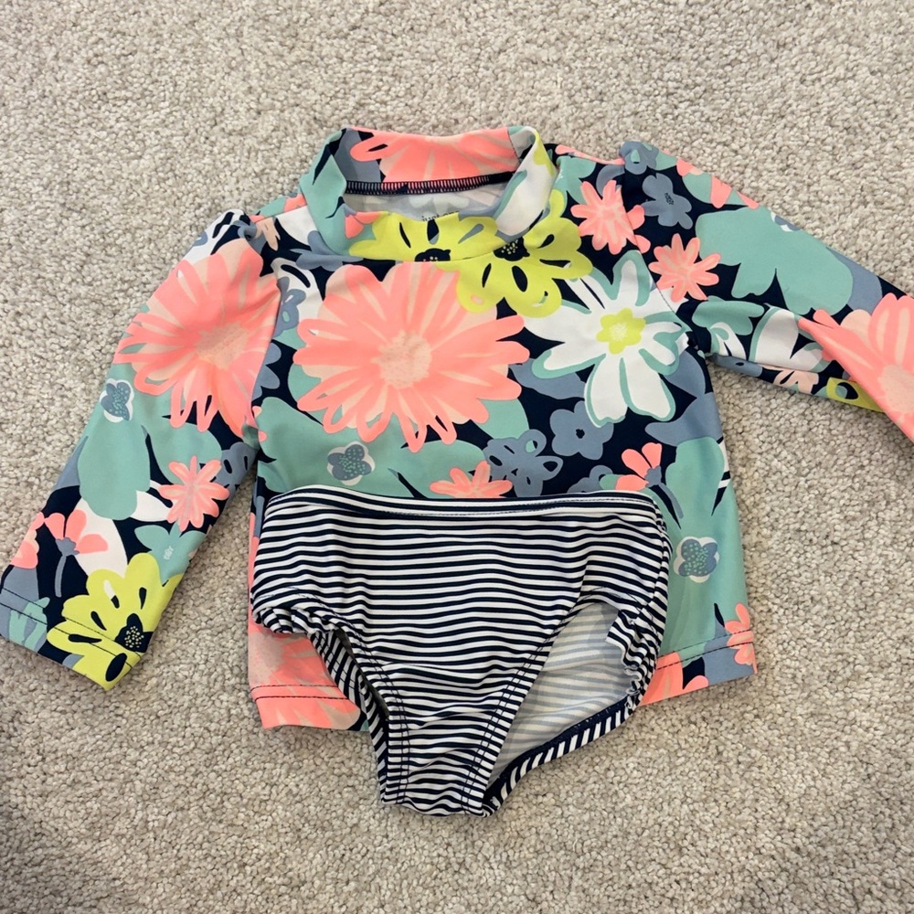 3 Month Girl Swimsuit- 2 Piece